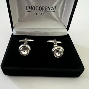 UMO Lorenzo ITALY Silver Cufflinks